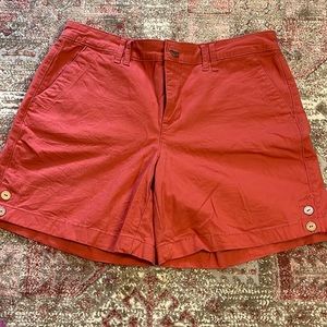 Gloria Vanderbilt Salmon Shorts